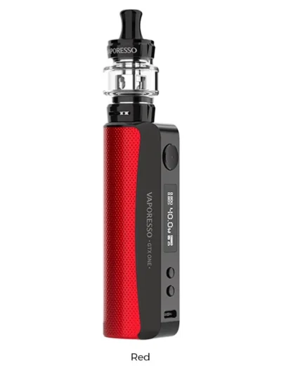 Kit GTX One Vaporesso Batterie intégrée 2000 mah Red